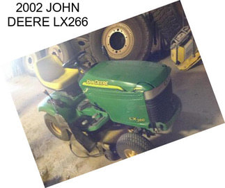 2002 JOHN DEERE LX266