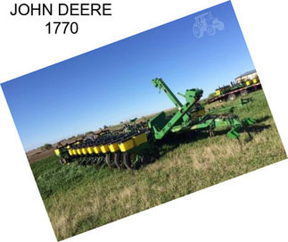 JOHN DEERE 1770