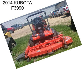 2014 KUBOTA F3990