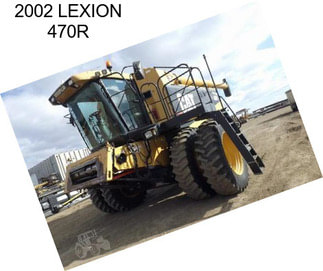 2002 LEXION 470R