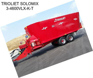 TRIOLIET SOLOMIX 3-4600VLX-K-T