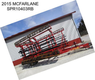 2015 MCFARLANE SPR10403RB