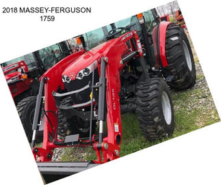 2018 MASSEY-FERGUSON 1759