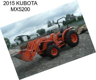 2015 KUBOTA MX5200