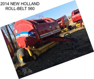 2014 NEW HOLLAND ROLL-BELT 560