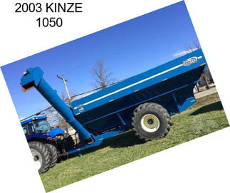 2003 KINZE 1050