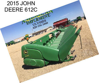 2015 JOHN DEERE 612C