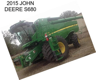 2015 JOHN DEERE S680