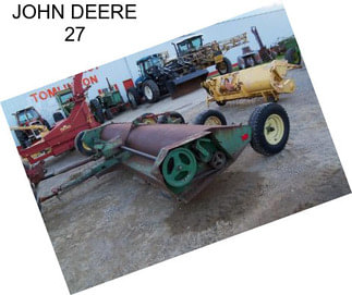 JOHN DEERE 27