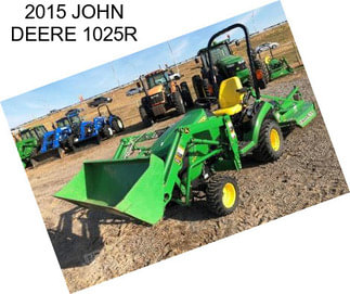 2015 JOHN DEERE 1025R