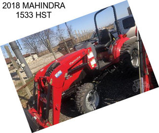 2018 MAHINDRA 1533 HST