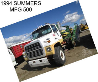 1994 SUMMERS MFG 500