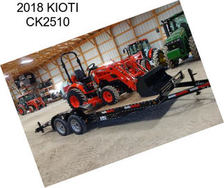 2018 KIOTI CK2510
