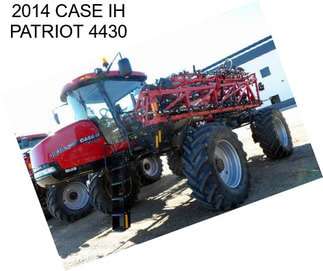 2014 CASE IH PATRIOT 4430