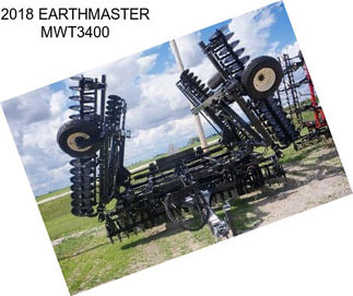 2018 EARTHMASTER MWT3400