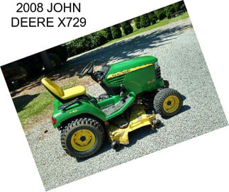 2008 JOHN DEERE X729