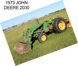 1973 JOHN DEERE 2030