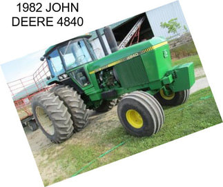 1982 JOHN DEERE 4840