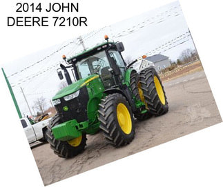 2014 JOHN DEERE 7210R