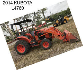 2014 KUBOTA L4760