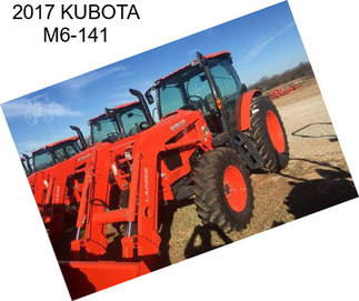 2017 KUBOTA M6-141