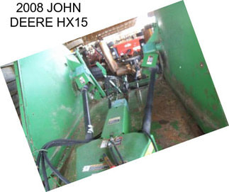 2008 JOHN DEERE HX15