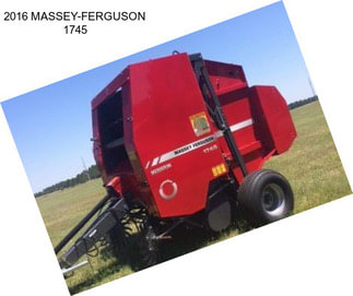 2016 MASSEY-FERGUSON 1745