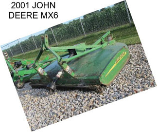 2001 JOHN DEERE MX6