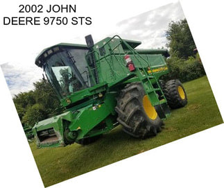 2002 JOHN DEERE 9750 STS