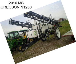 2016 MS GREGSON N1250