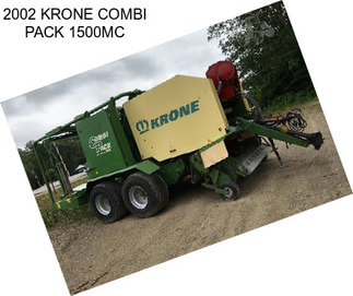 2002 KRONE COMBI PACK 1500MC