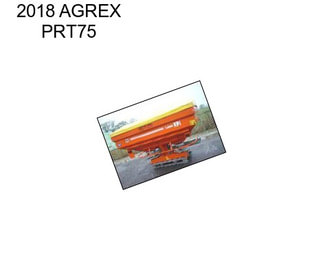 2018 AGREX PRT75
