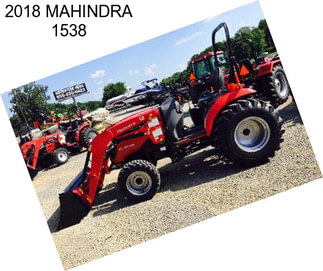 2018 MAHINDRA 1538