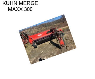 KUHN MERGE MAXX 300