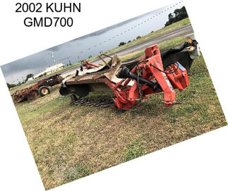 2002 KUHN GMD700