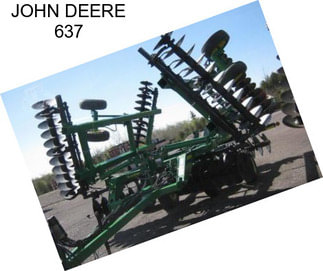 JOHN DEERE 637