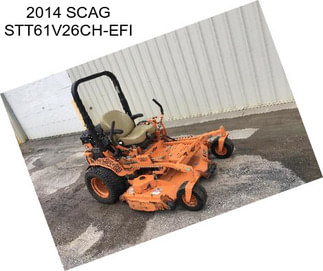 2014 SCAG STT61V26CH-EFI