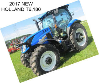 2017 NEW HOLLAND T6.180