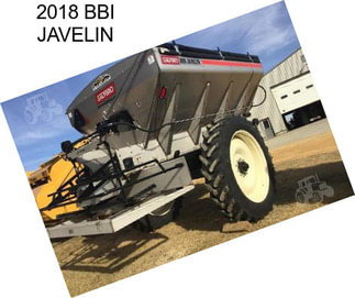 2018 BBI JAVELIN