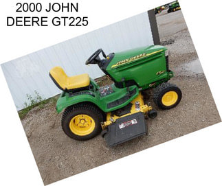 2000 JOHN DEERE GT225
