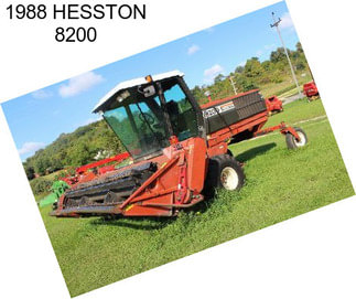 1988 HESSTON 8200