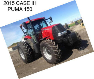 2015 CASE IH PUMA 150