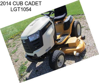 2014 CUB CADET LGT1054