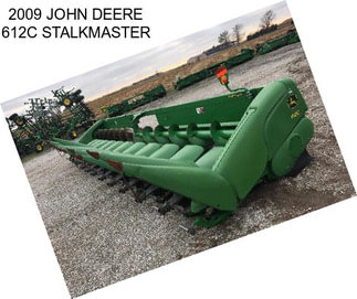 2009 JOHN DEERE 612C STALKMASTER