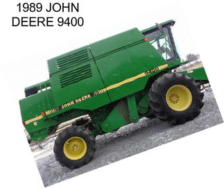 1989 JOHN DEERE 9400