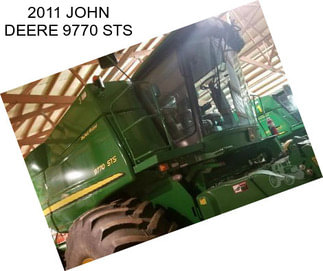 2011 JOHN DEERE 9770 STS