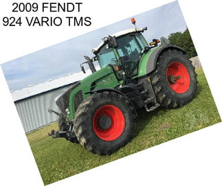 2009 FENDT 924 VARIO TMS