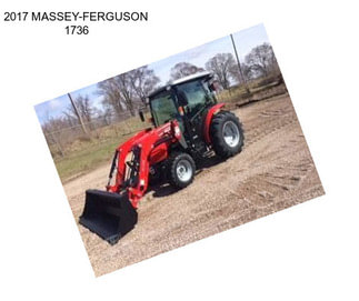 2017 MASSEY-FERGUSON 1736