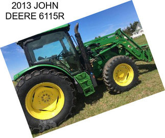 2013 JOHN DEERE 6115R