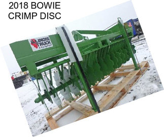 2018 BOWIE CRIMP DISC